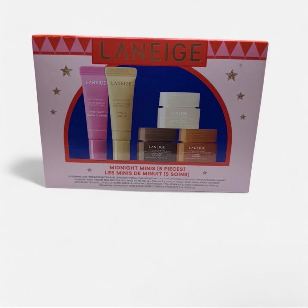 LANEIGE Skincare Minis Set - 5 Pieces NIB